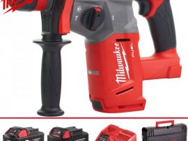 Máy khoan búa dùng pin Milwakee M18 CHX-502C cung cấp các sự trợ giúp mạnh mẽ trong công việc