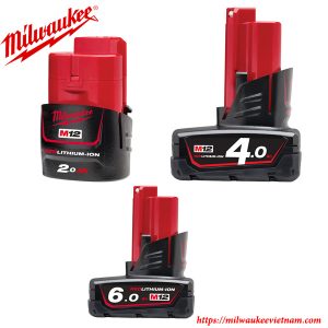 Pin Milwaukee 12 V chính hãng chất lượng cao