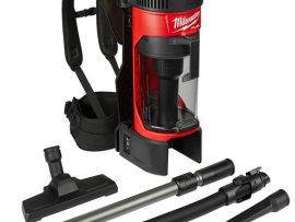 Máy hút bụt kiểu balo đeo lưng Milwaukee M18 FBPV và phụ kiện đi kèm