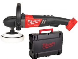 Máy đánh bóng Milwaukee M18 FAP180 hộp nhựa tiện dụng